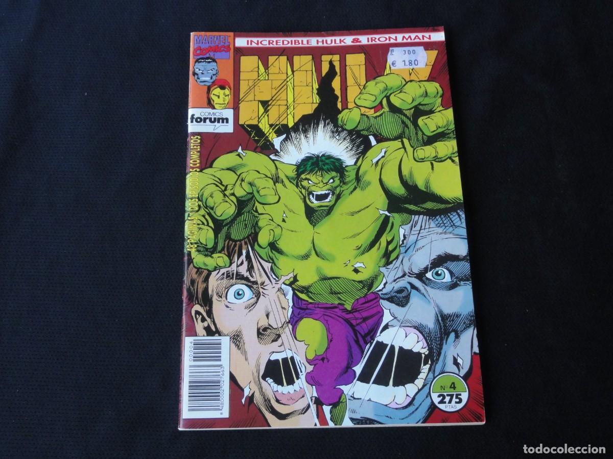 C&oacute;mics: INCREDIBLE HULK & IRON MAN. N&ordm; 4. 1993. MARVEL COMICS FORUM. C-5B - Foto 1