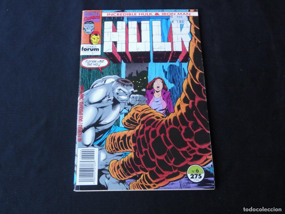 C&oacute;mics: INCREDIBLE HULK & IRON MAN. N&ordm; 6. 1993. MARVEL COMICS FORUM. C-5B - Foto 1