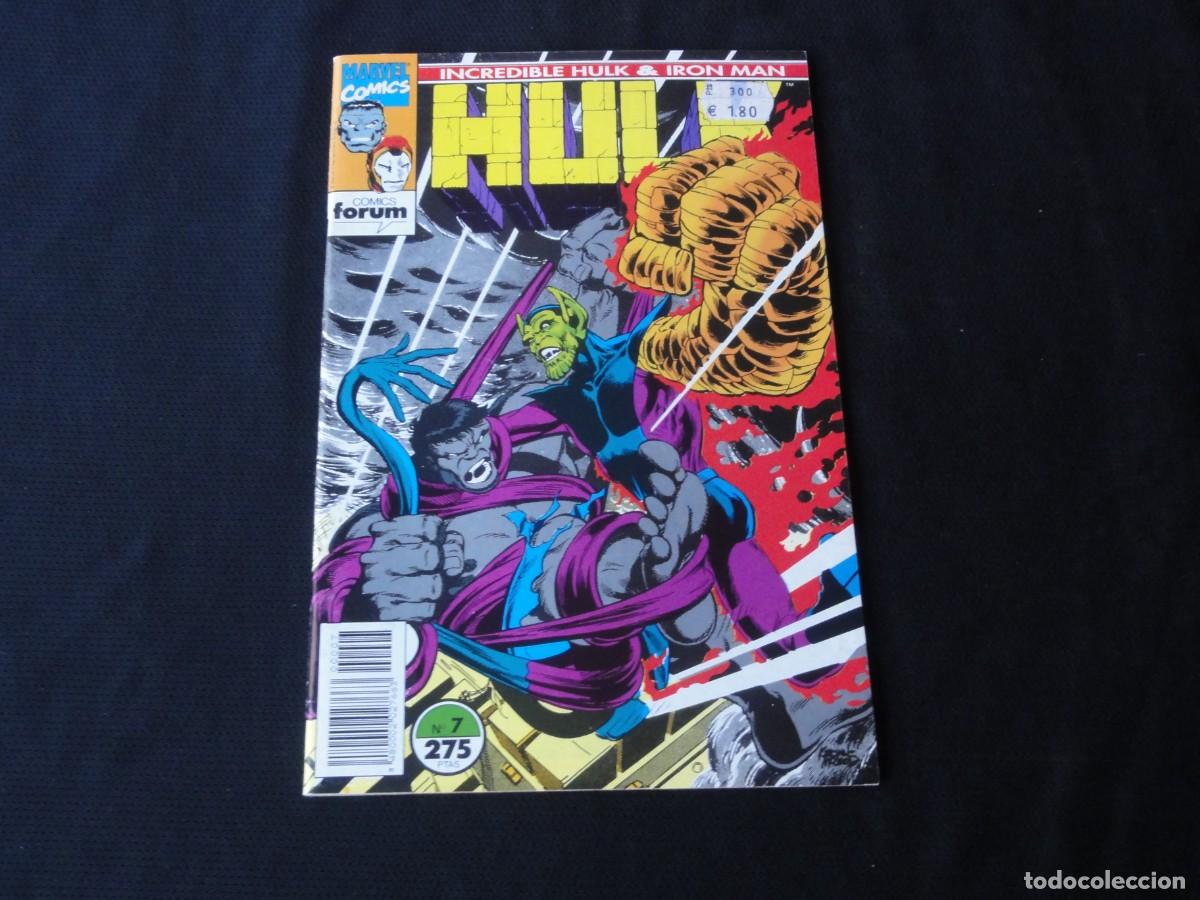 C&oacute;mics: INCREDIBLE HULK & IRON MAN. N&ordm; 7. 1993. MARVEL COMICS FORUM. C-5B - Foto 1