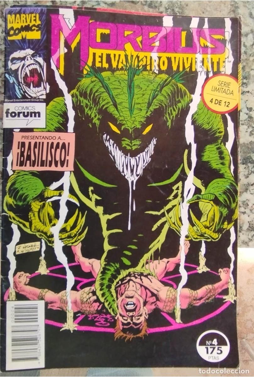 C&oacute;mics: MORBIUS EL VAMPIRO VIVIENTE N.&ordm; 4 VS SPIDERMAN FORUM MARVEL COMIC - Foto 1