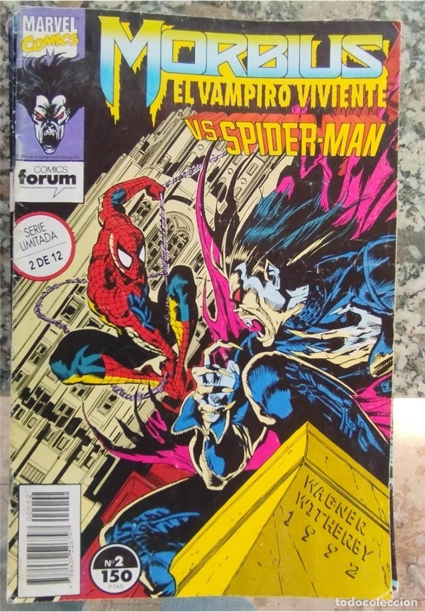 C&oacute;mics: MORBIUS EL VAMPIRO VIVIENTE N.&ordm; 2 VS SPIDERMAN FORUM MARVEL COMIC - Foto 1