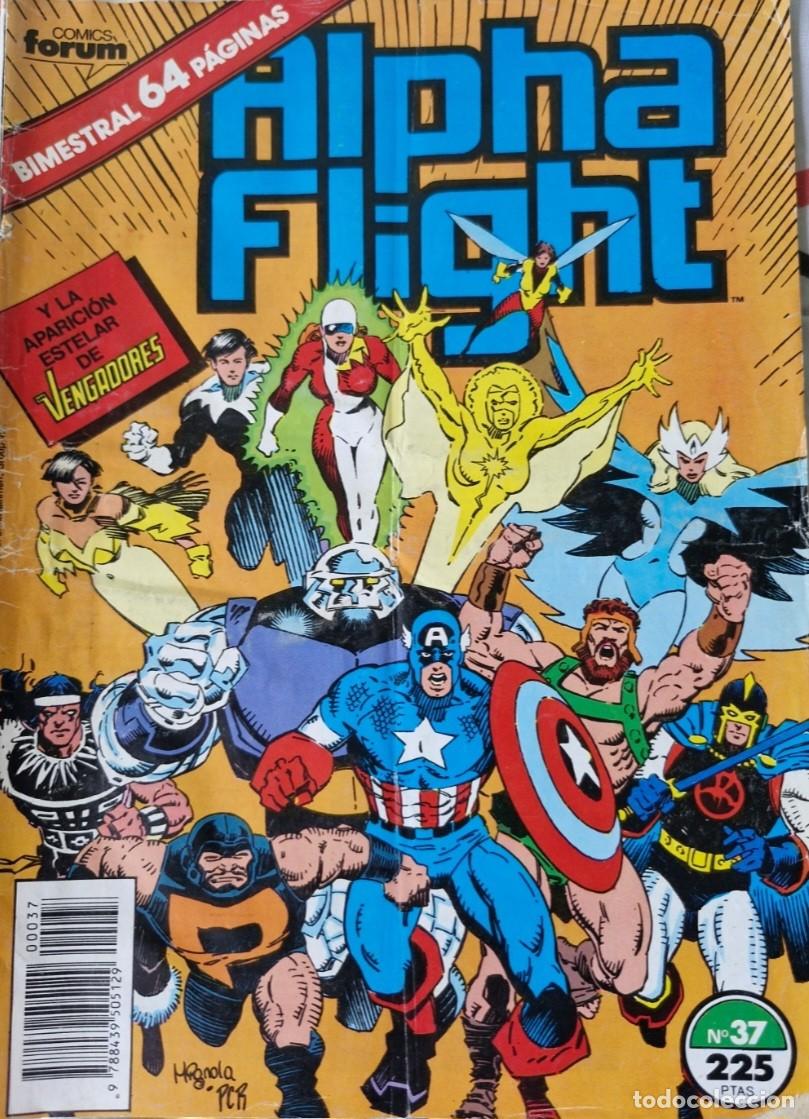 C&oacute;mics: ALPHA FLIGHT 37 - NUMERO 37 - VOLUMEN 1 - MARVEL COMICS - FORUM - Foto 1