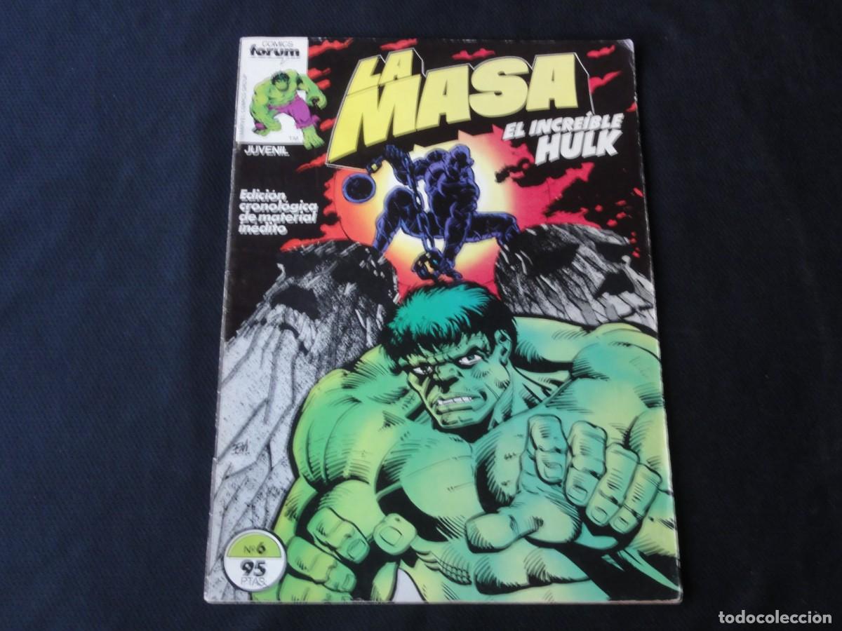 C&oacute;mics: LA MASA. N&ordm; 6. 1983-1986. MARVEL COMICS FORUM. C-5B - Foto 1