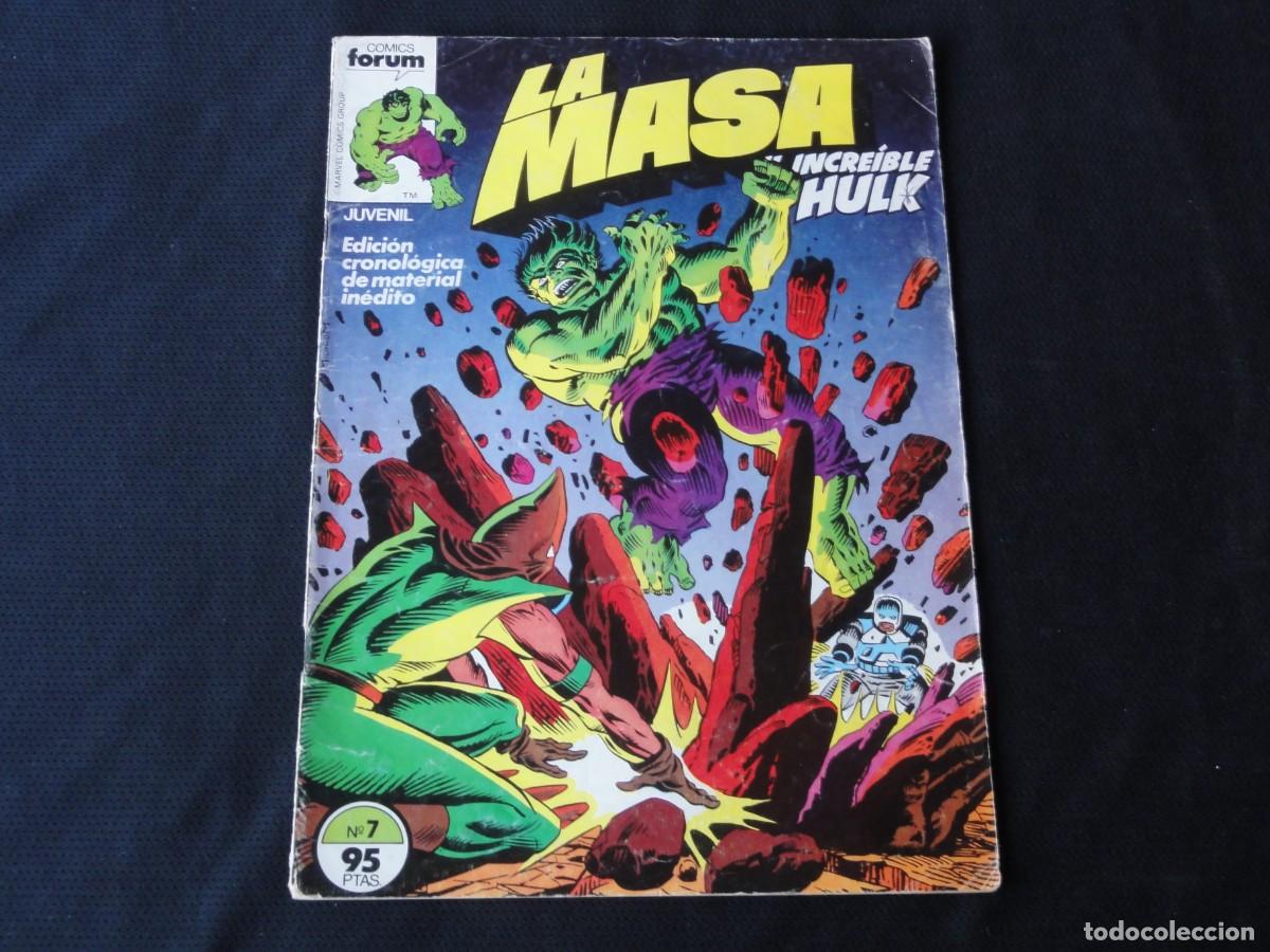 C&oacute;mics: LA MASA. N&ordm; 7. 1983-1986. MARVEL COMICS FORUM. C-5B - Foto 1