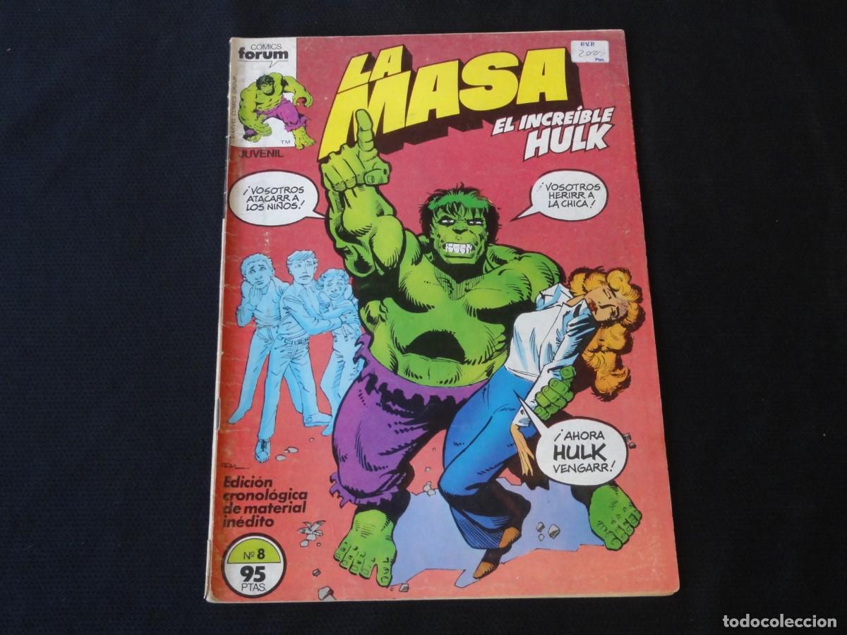 C&oacute;mics: LA MASA. N&ordm; 8. 1983-1986. MARVEL COMICS FORUM. C-5B - Foto 1