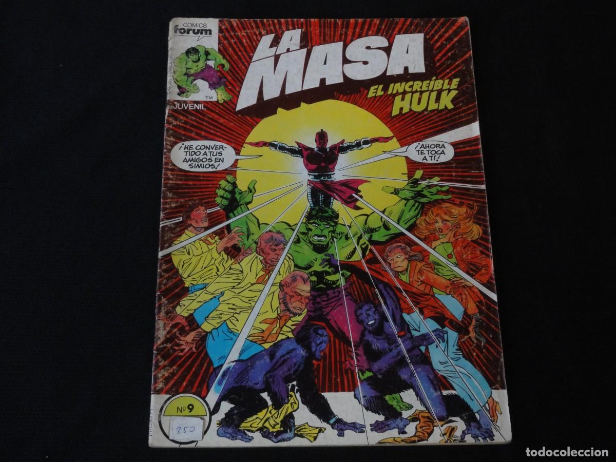 C&oacute;mics: LA MASA. N&ordm; 9. 1983-1986. MARVEL COMICS FORUM. C-5B - Foto 1