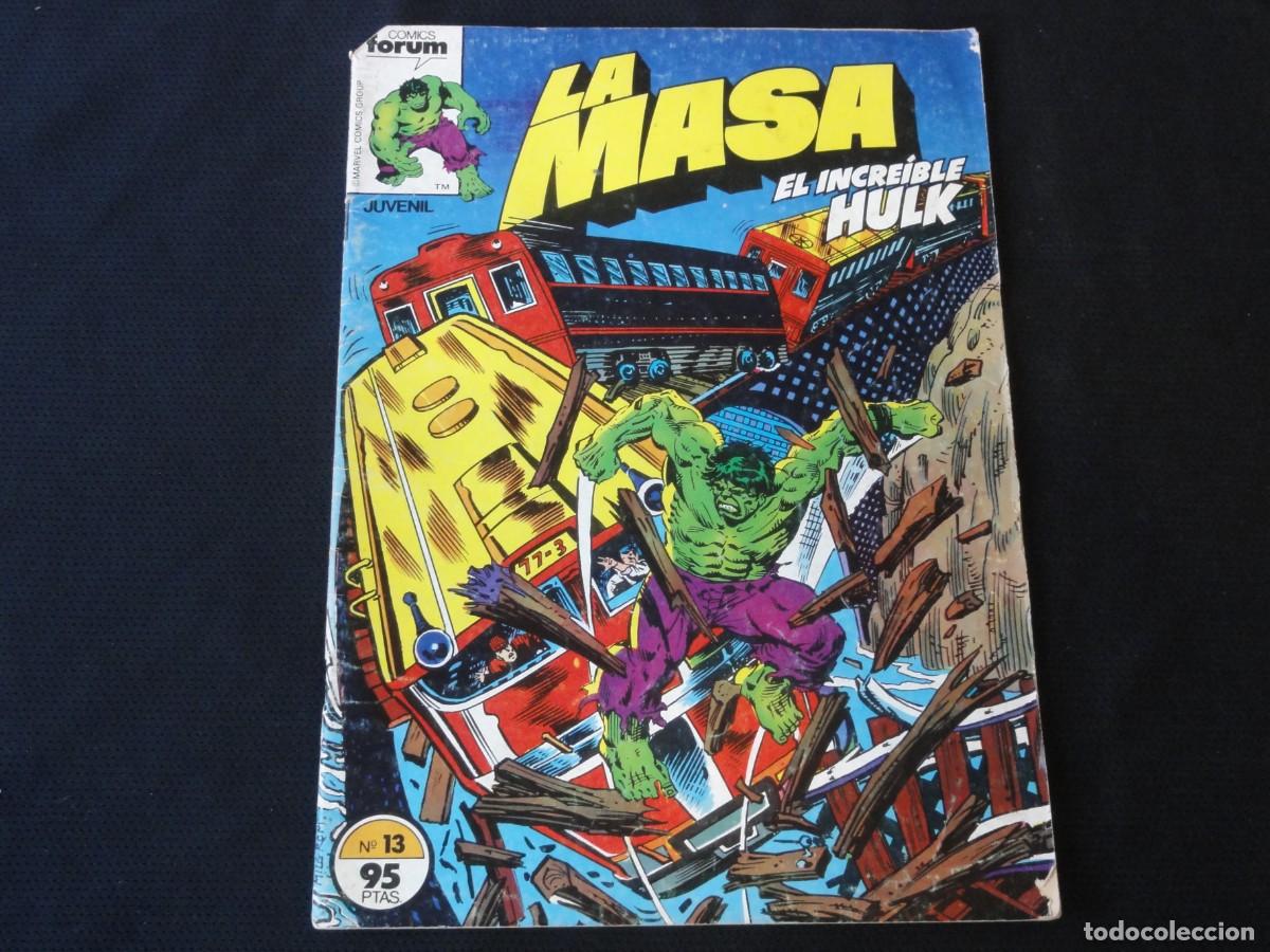 C&oacute;mics: LA MASA. N&ordm; 13. 1983-1986. MARVEL COMICS FORUM. C-5B - Foto 1