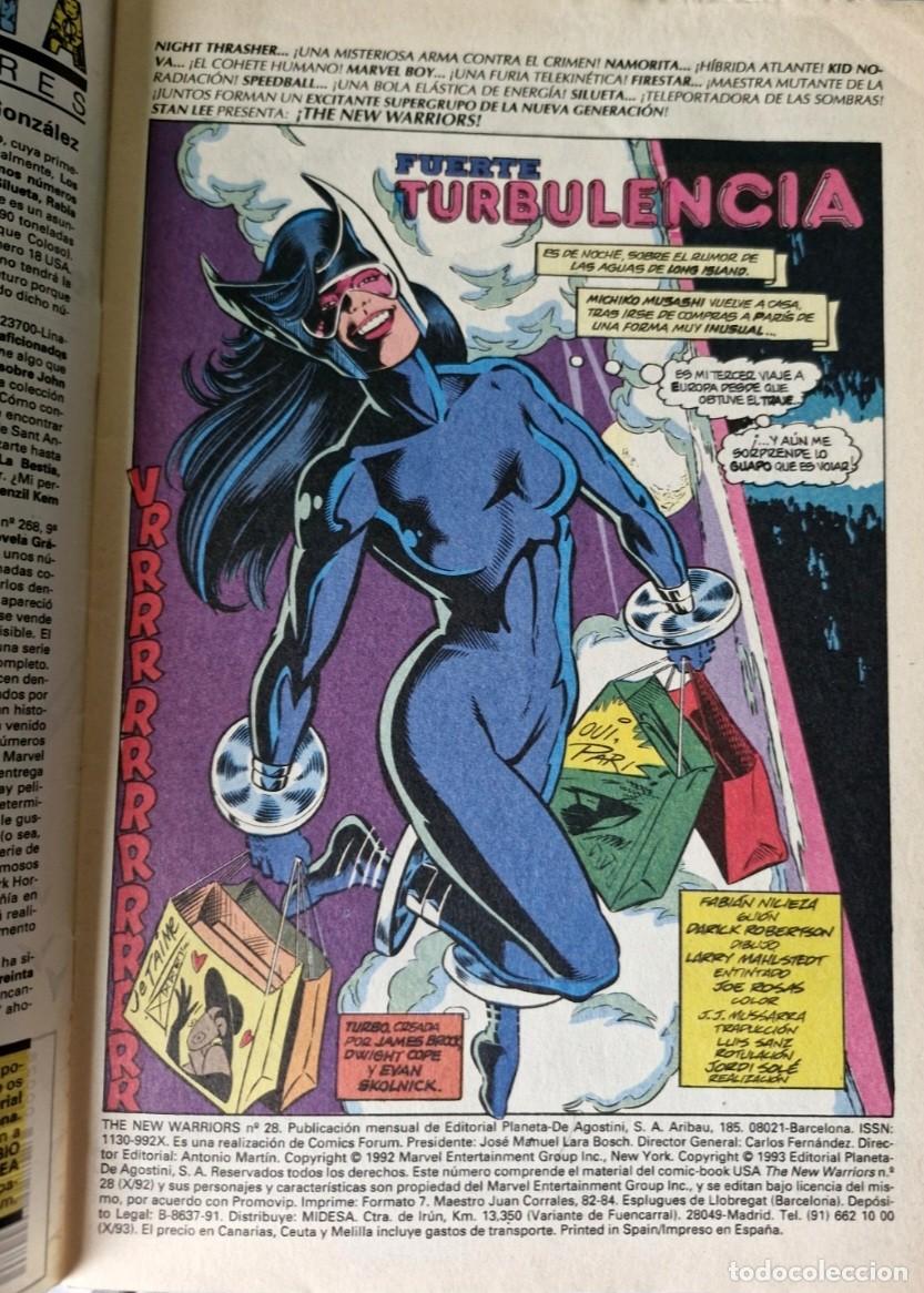 C&oacute;mics: THE NEW WARRIORS - N&Uacute;MERO 28 - VOL 1 - MARVEL C&Oacute;MICS - FORUM - Foto 3