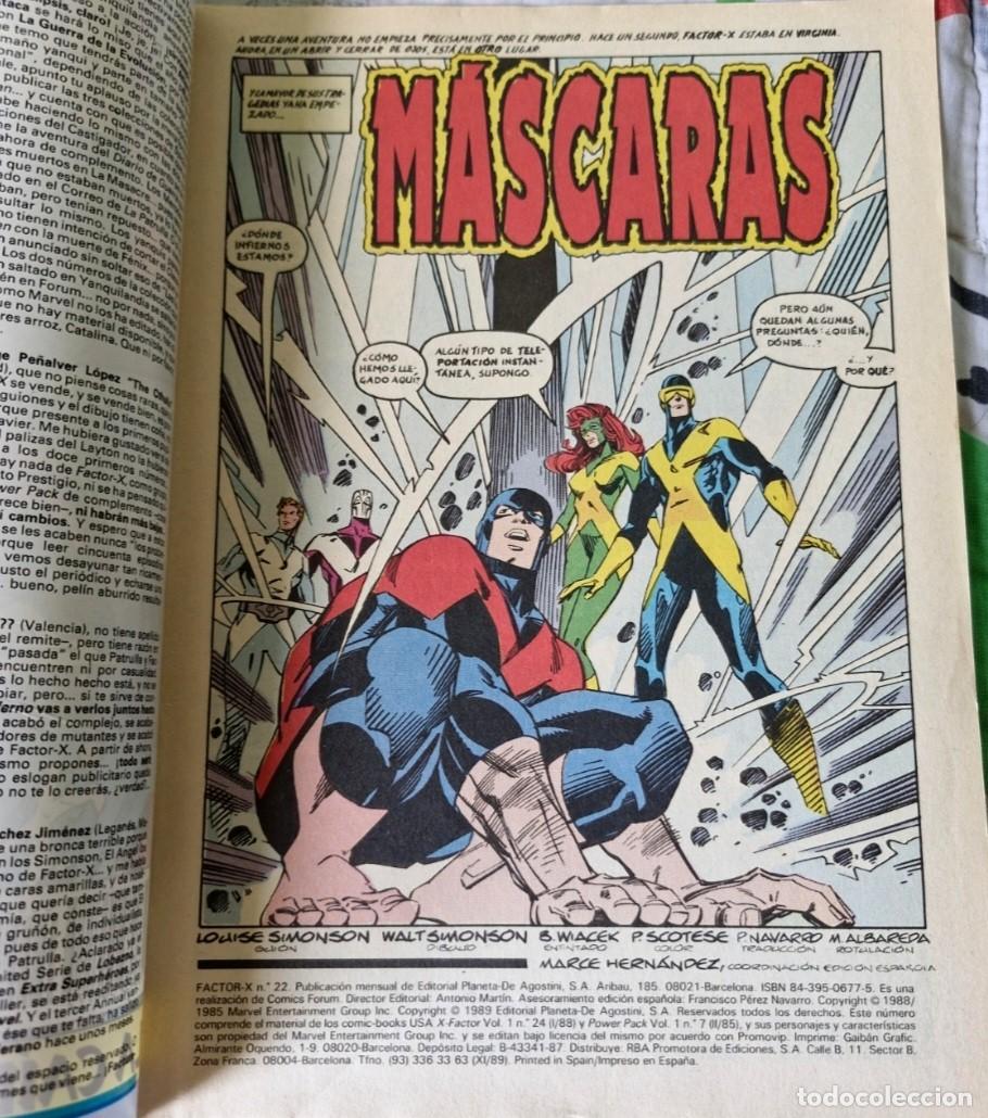 C&oacute;mics: FACTOR X 22 - VOLUMEN 1 - VOL 1 - X-FACTOR - MARVEL COMICS - FORUM - Foto 3