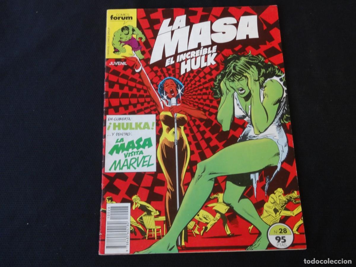 C&oacute;mics: LA MASA. N&ordm; 28. 1983-1986. MARVEL COMICS FORUM. C-5B - Foto 1