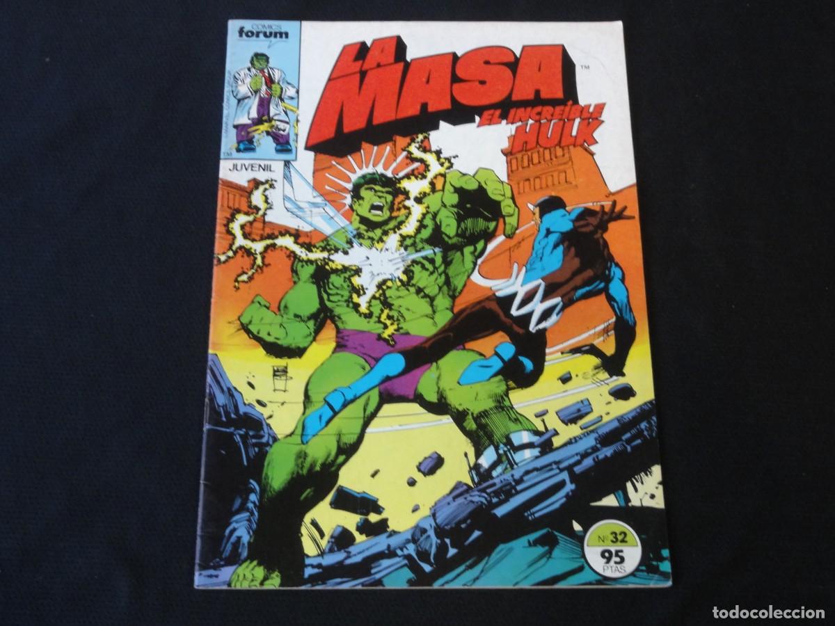 C&oacute;mics: LA MASA. N&ordm; 32. 1983-1986. MARVEL COMICS FORUM. C-5B - Foto 1