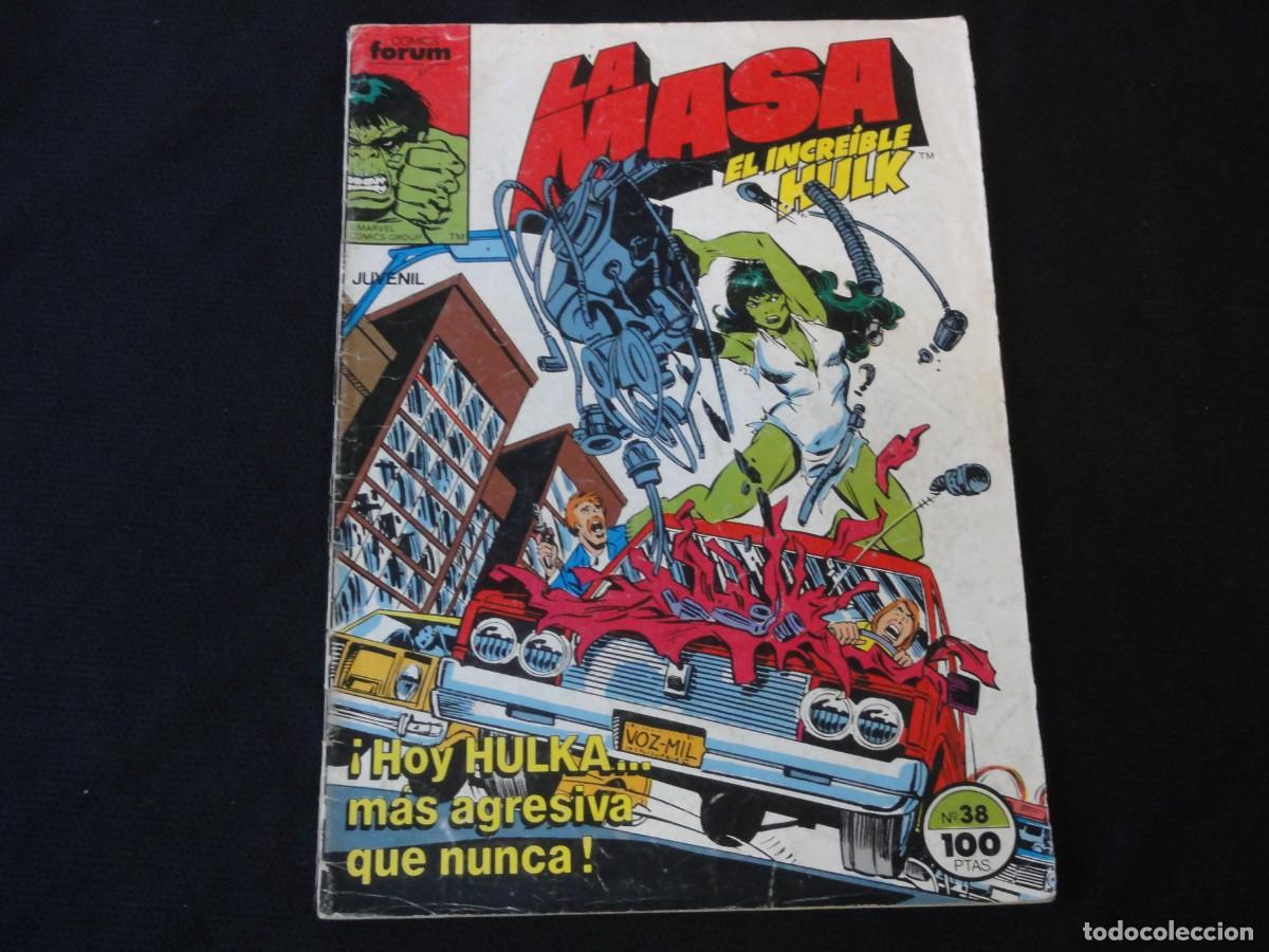 C&oacute;mics: LA MASA. N&ordm; 38. 1983-1986. MARVEL COMICS FORUM. C-5B - Foto 1