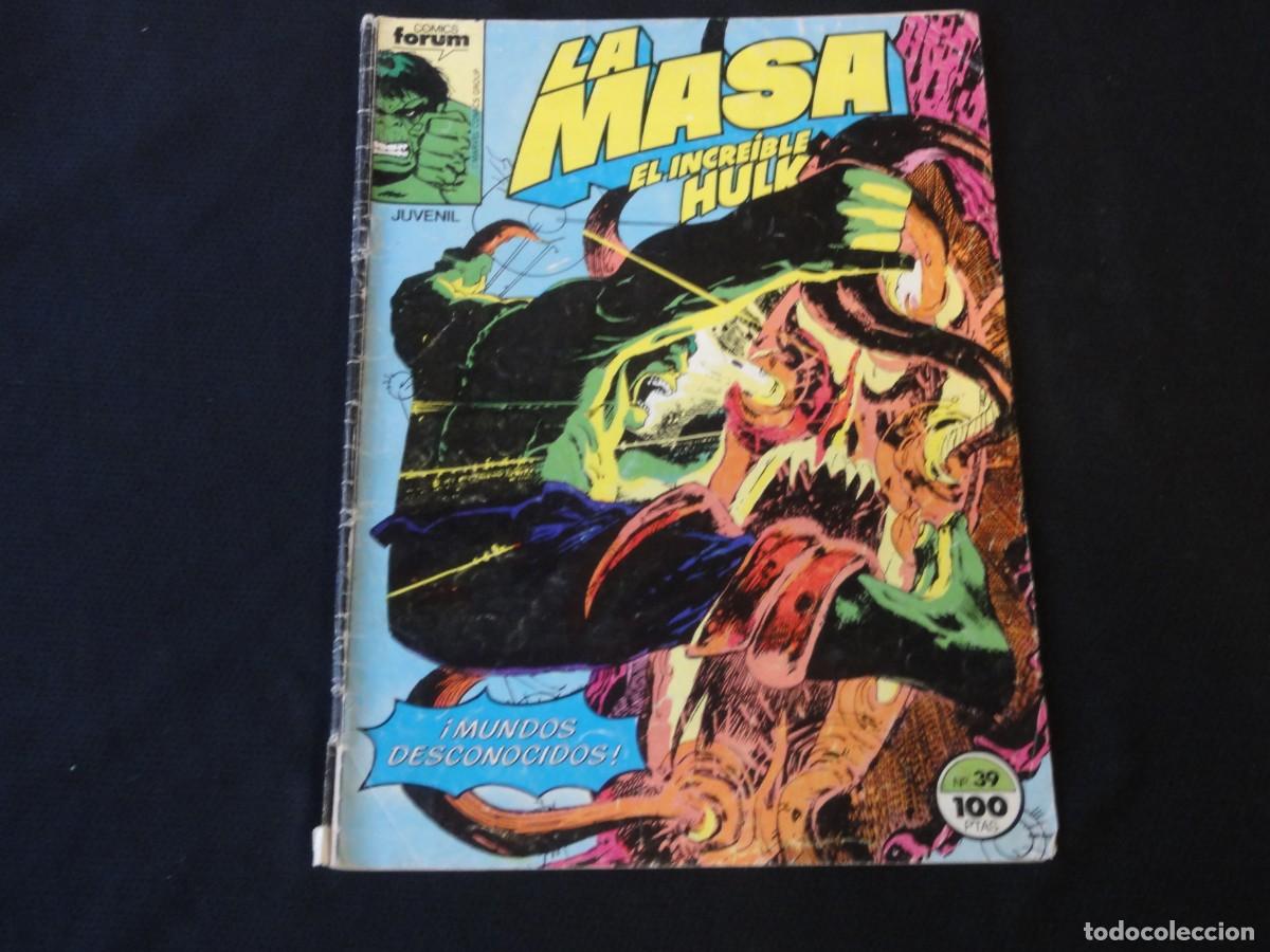 C&oacute;mics: LA MASA. N&ordm; 39. 1983-1986. MARVEL COMICS FORUM. C-5B - Foto 1