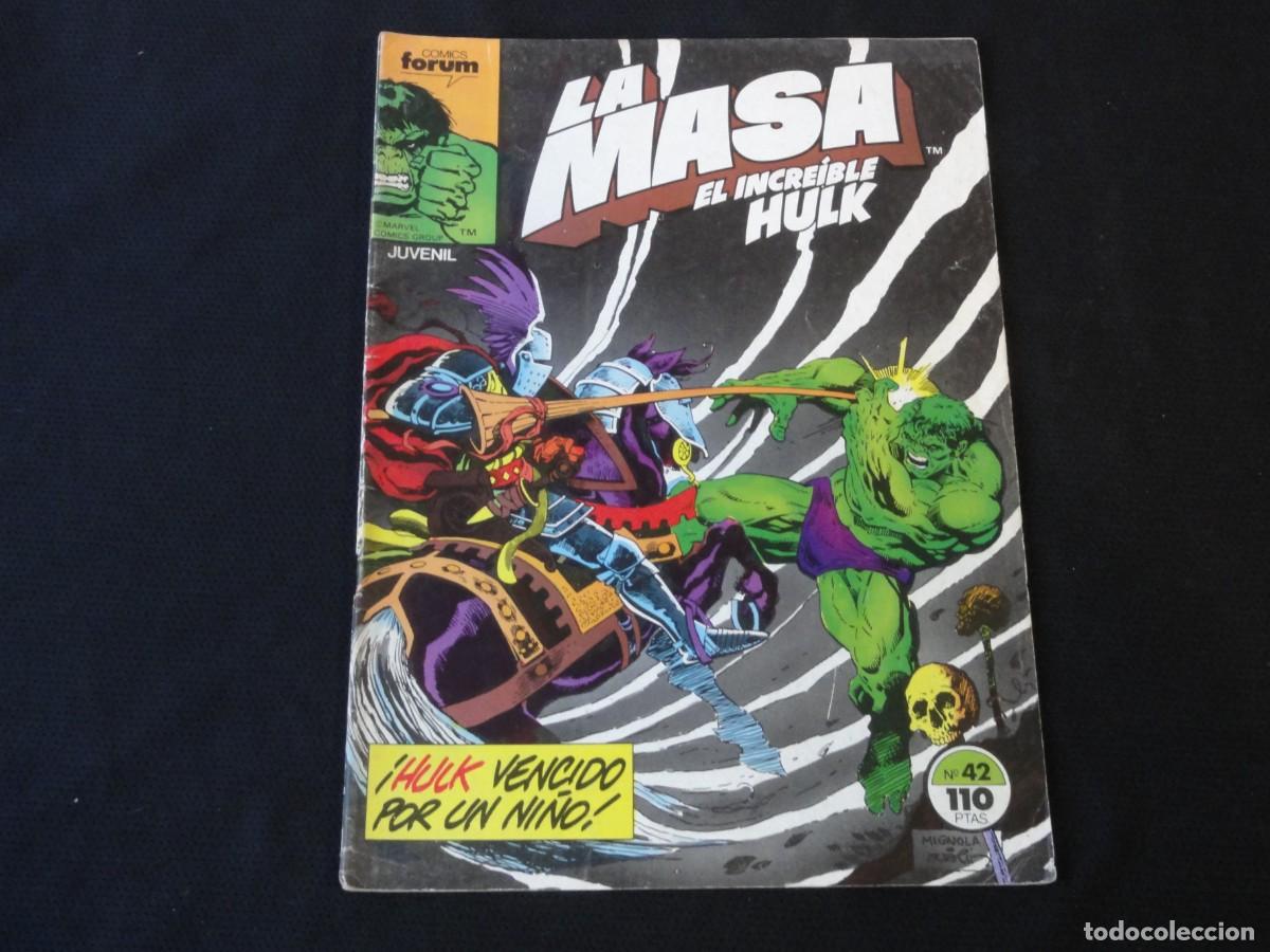 C&oacute;mics: LA MASA. N&ordm; 42. 1983-1986. MARVEL COMICS FORUM. C-5B - Foto 1