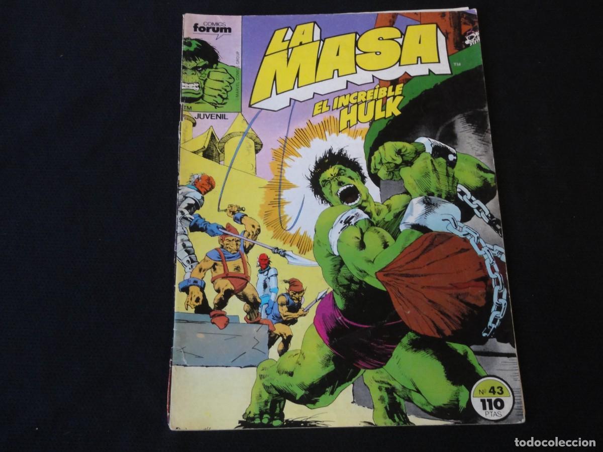 C&oacute;mics: LA MASA. N&ordm; 43. 1983-1986. MARVEL COMICS FORUM. C-5B - Foto 1