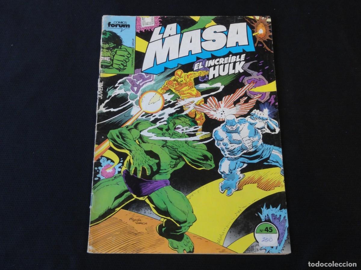 C&oacute;mics: LA MASA. N&ordm; 45. 1983-1986. MARVEL COMICS FORUM. C-5B - Foto 1
