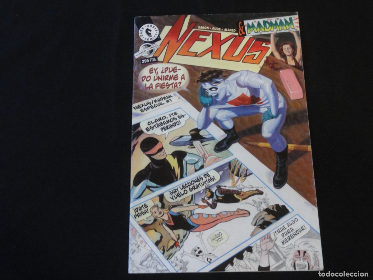C&oacute;mics: NEXUS & MADMAN. 1997. MARVEL COMICS PLANETA. C-5B - Foto 1