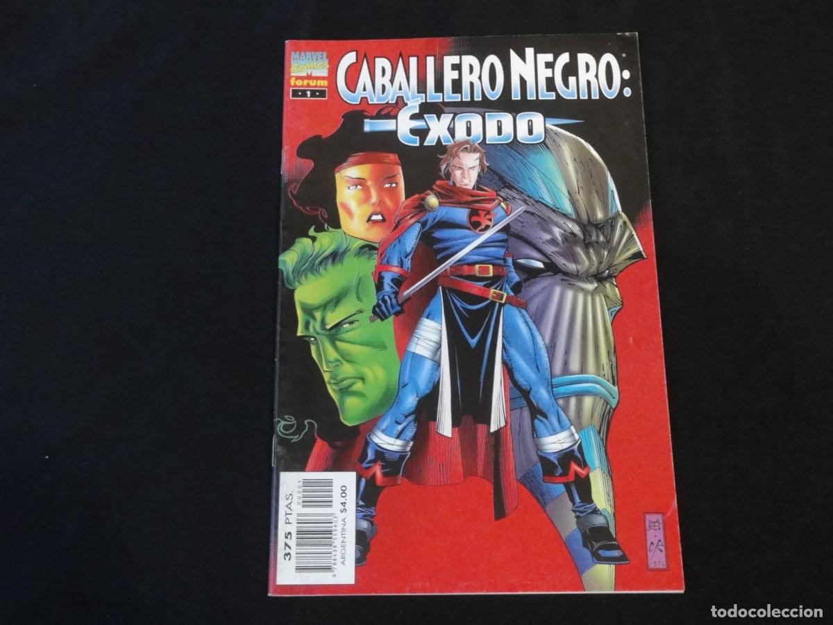 C&oacute;mics: CABALLERO NEGRO. N&ordm; 1. &Eacute;XODO 1997. MARVEL COMICS PLANETA. C-5B - Foto 1
