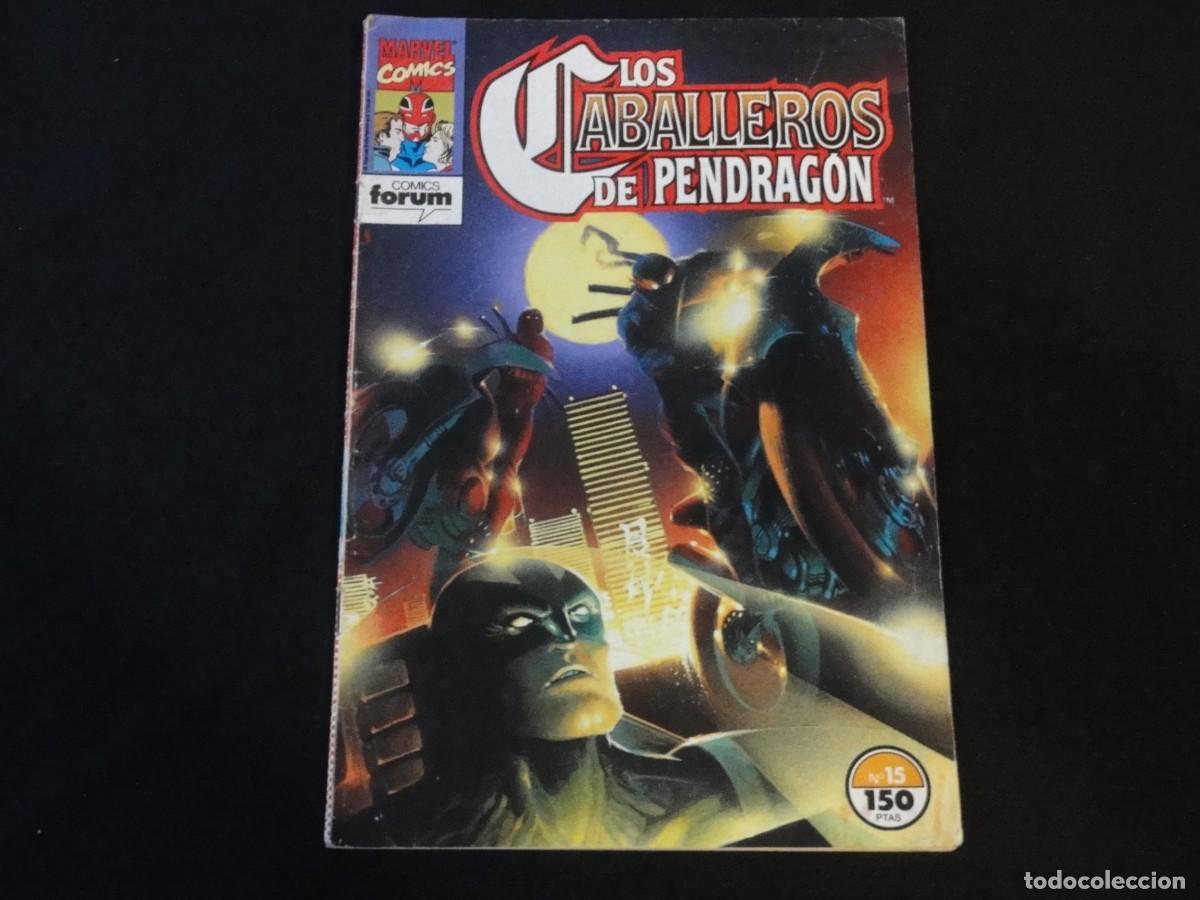 C&oacute;mics: LOS CABALLEROS DE PENDRAG&Oacute;N. N&ordm; 15. 1992-93. MARVEL COMICS FORUM. C-5B - Foto 1