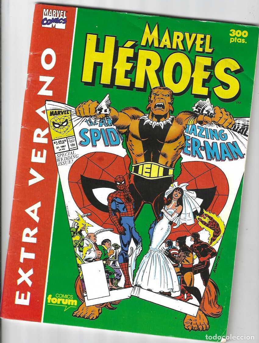 C&oacute;mics: MARVEL HEROES - EXTRA VERANO 1991 - Foto 1