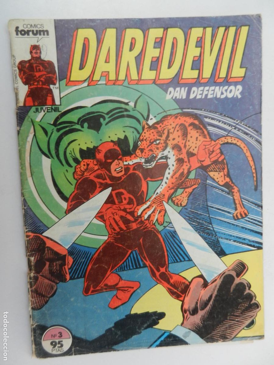 C&oacute;mics: DAREDEVIL - DAN DEFENSOR N&ordm; 3 COMIC FORUM 1983 - Foto 1