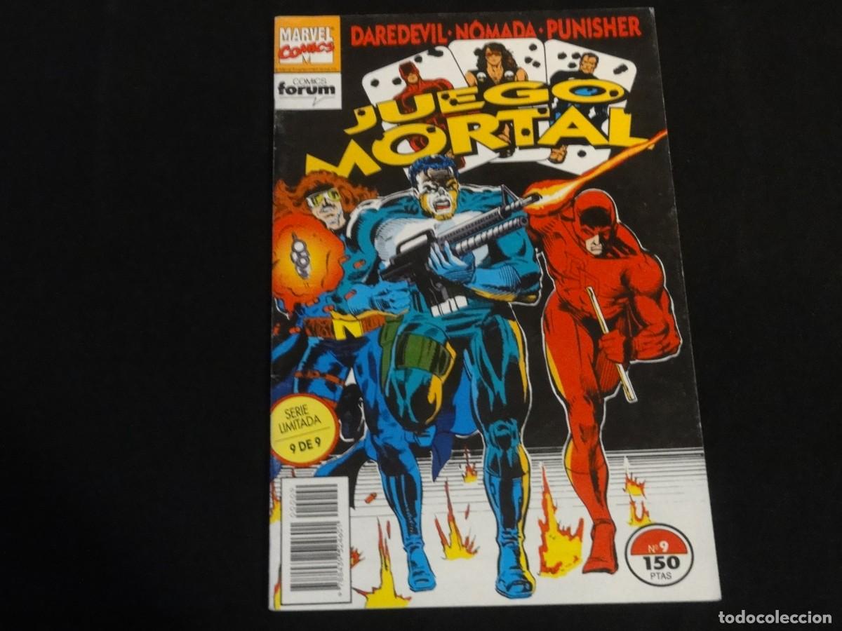 C&oacute;mics: JUEGO MORTAL. N&ordm; 9 DE 9. 1993. MARVEL COMICS FORUM. C-6B - Foto 1