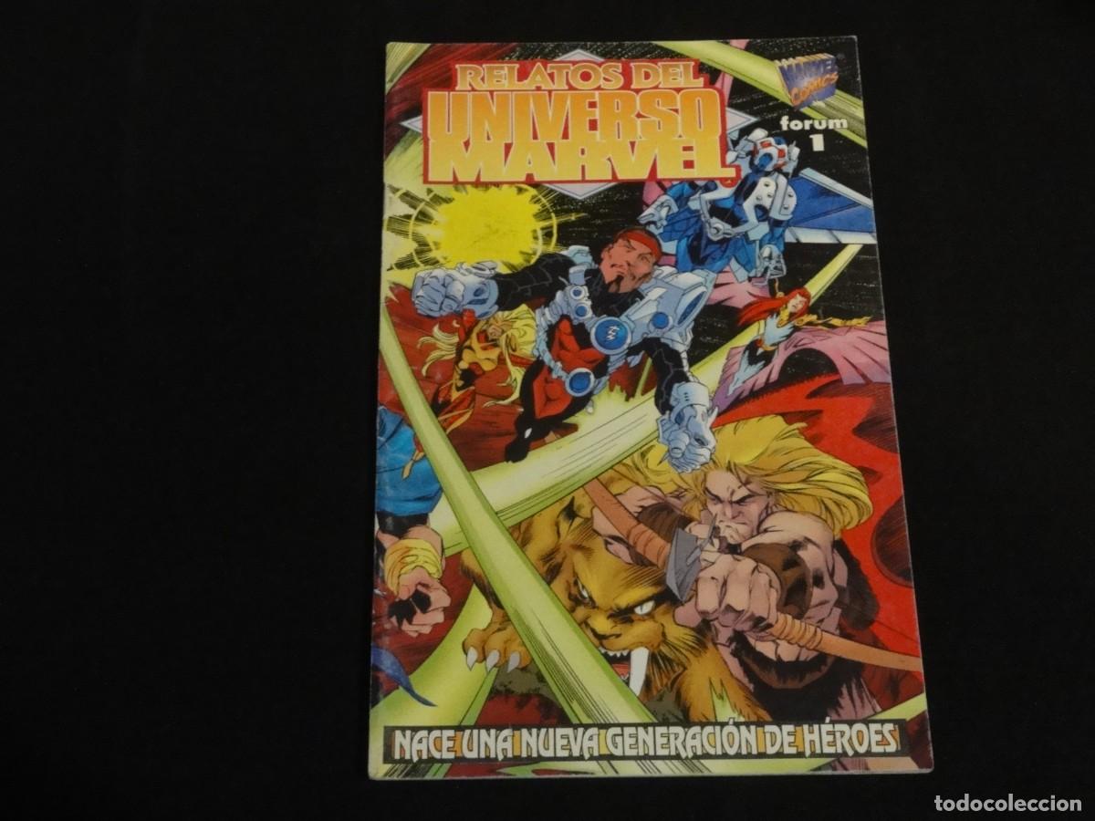 C&oacute;mics: RELATOS DEL UNIVERSO MARVEL. N&ordm; 1. 1997. MARVEL COMICS FORUM. C-6B - Foto 1