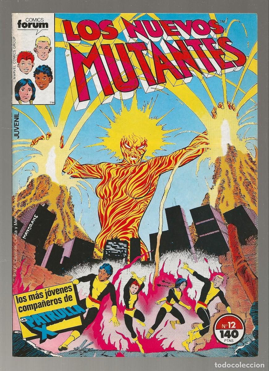 C&oacute;mics: LOS NUEVOS MUTANTES N&ordm; 12 - FORUM 1986 - Foto 1