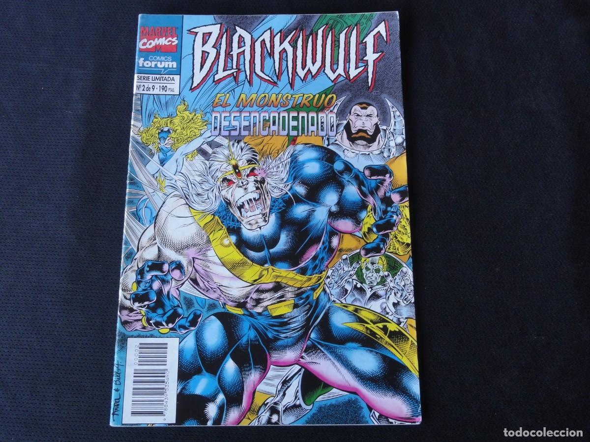 C&oacute;mics: BLACKWULF. SERIE LIMITADA. N&ordm; 2 DE 9. A&Ntilde;O 1995. MARVEL COMICS FORUM. C-6B - Foto 1