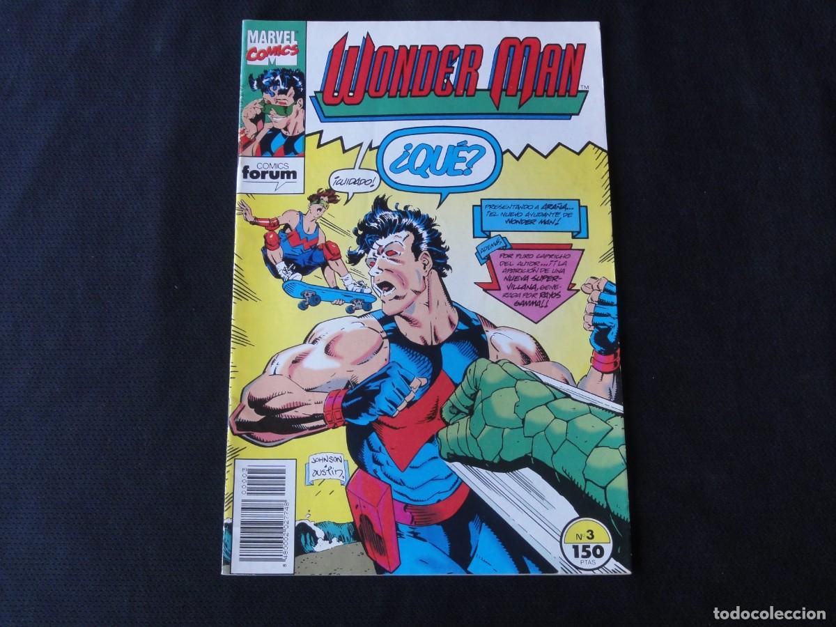 C&oacute;mics: WONDER MAN N&ordm; 3. A&Ntilde;O 1993-94. MARVEL COMICS FORUM. C-6B - Foto 1