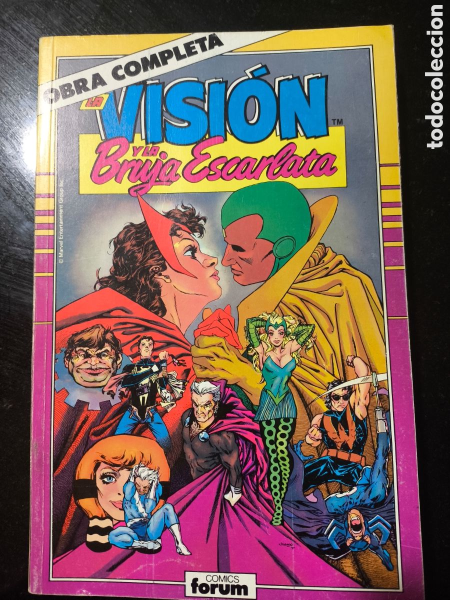 C&oacute;mics: La Vision y la Bruja Escarlata completa (retapado) - Foto 1