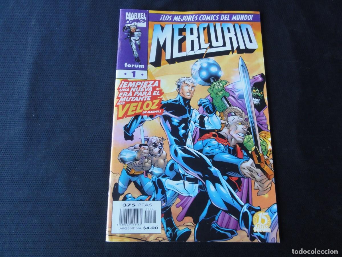 C&oacute;mics: MERCURIO. N&ordm; 1 DE 13 . A&Ntilde;O 1998-1999. MARVEL COMICS FORUM. C-7B - Foto 1
