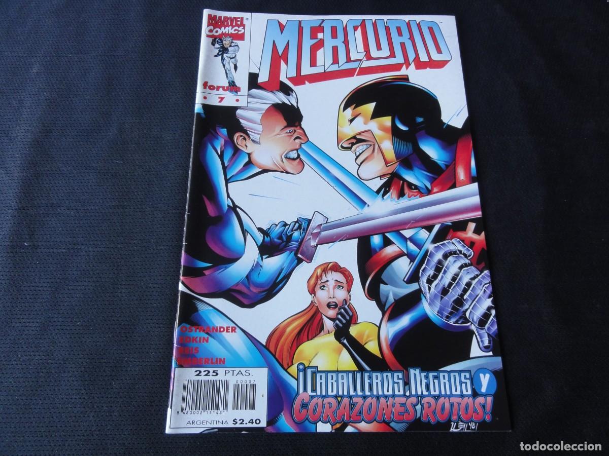 C&oacute;mics: MERCURIO. N&ordm; 7 DE 13 . A&Ntilde;O 1998-1999. MARVEL COMICS FORUM. C-7B - Foto 1