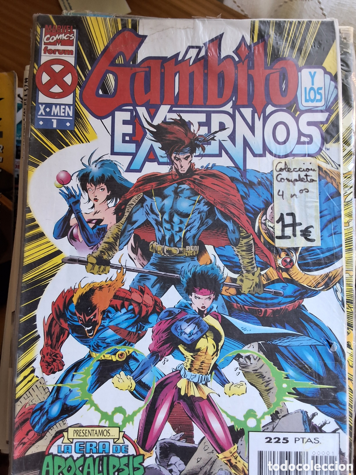 C&oacute;mics: Gambito y los externos comic coleccion completa 4 n&uacute;meros edita forum - Foto 1