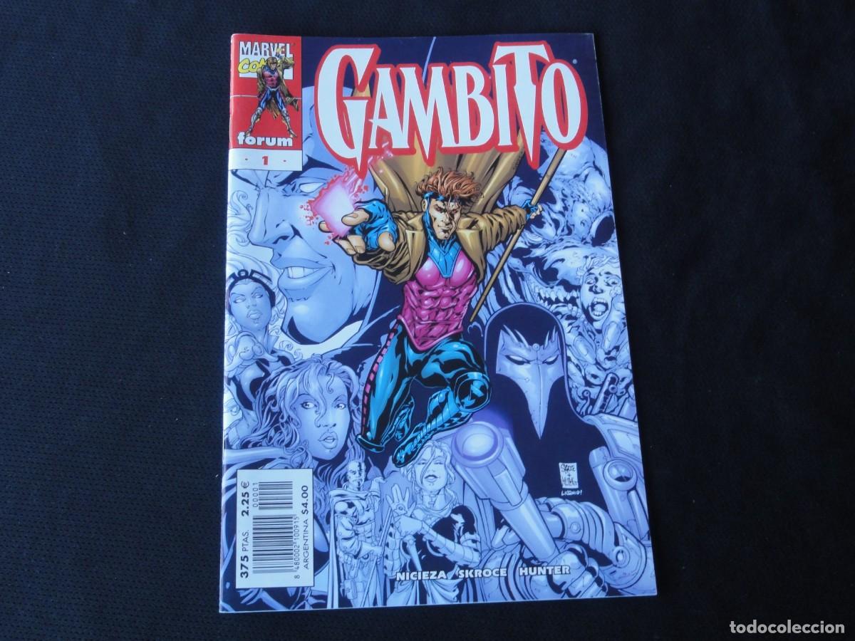 C&oacute;mics: GAMBITO. N&ordm; 1 DE 16. A&Ntilde;O 1999-2001. MARVEL COMICS FORUM. C-6B - Foto 1