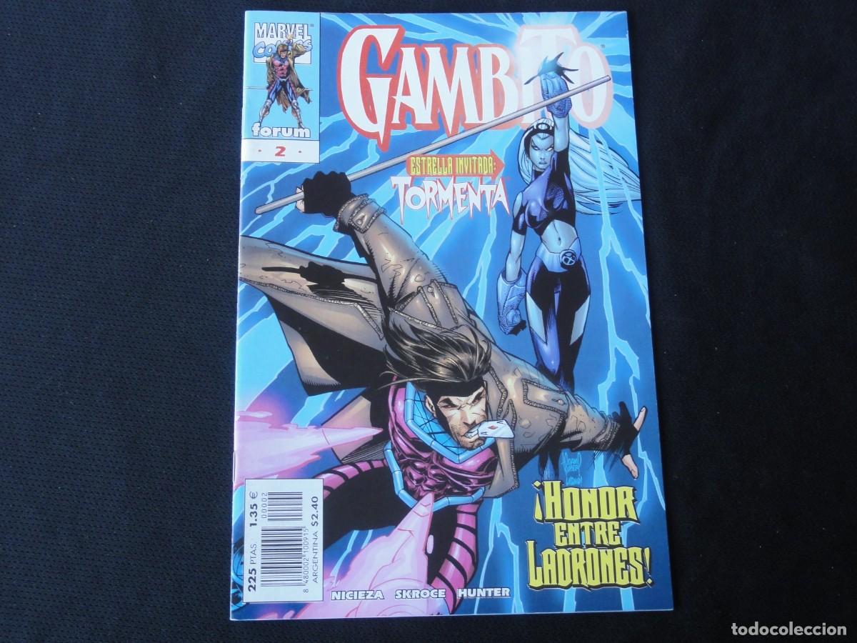 C&oacute;mics: GAMBITO. N&ordm; 2 DE 16. A&Ntilde;O 1999-2001. MARVEL COMICS FORUM. C-6B - Foto 1