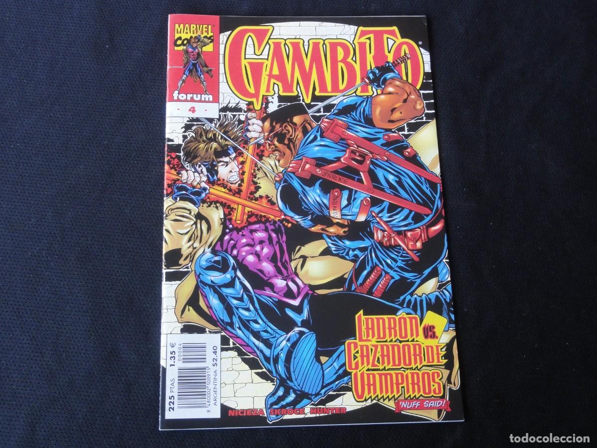 C&oacute;mics: GAMBITO. N&ordm; 4 DE 16. A&Ntilde;O 1999-2001. MARVEL COMICS FORUM. C-6B - Foto 1