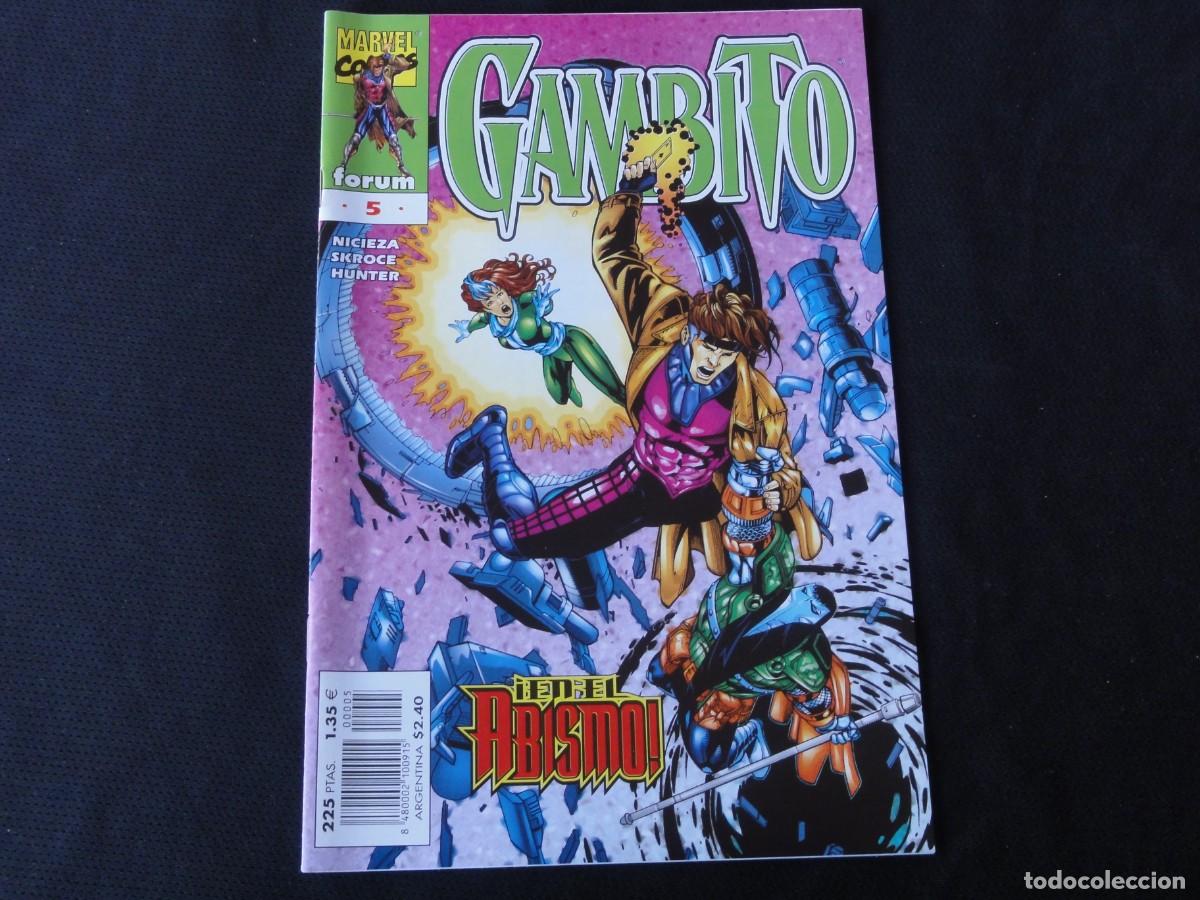 C&oacute;mics: GAMBITO. N&ordm; 5 DE 16. A&Ntilde;O 1999-2001. MARVEL COMICS FORUM. C-6B - Foto 1
