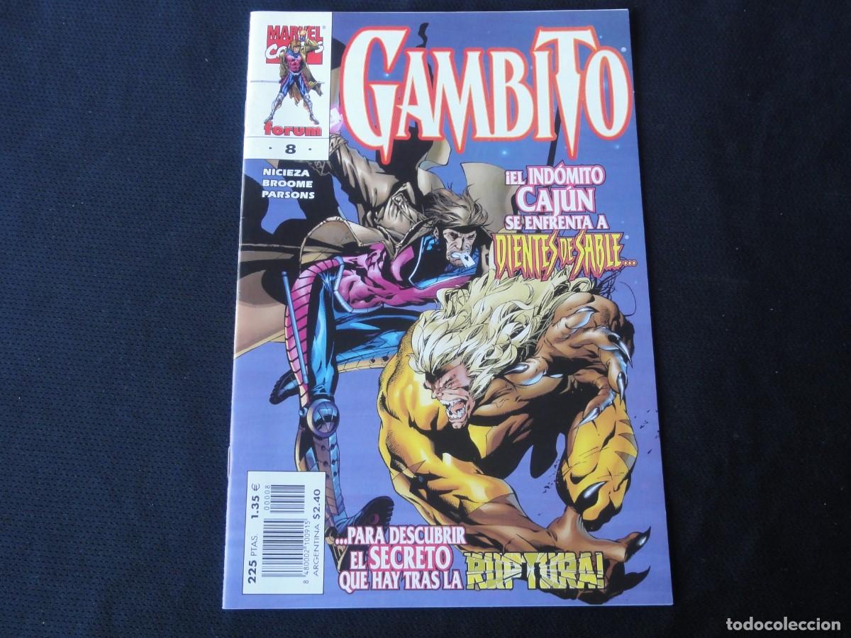 C&oacute;mics: GAMBITO. N&ordm; 8 DE 16. A&Ntilde;O 1999-2001. MARVEL COMICS FORUM. C-6B - Foto 1