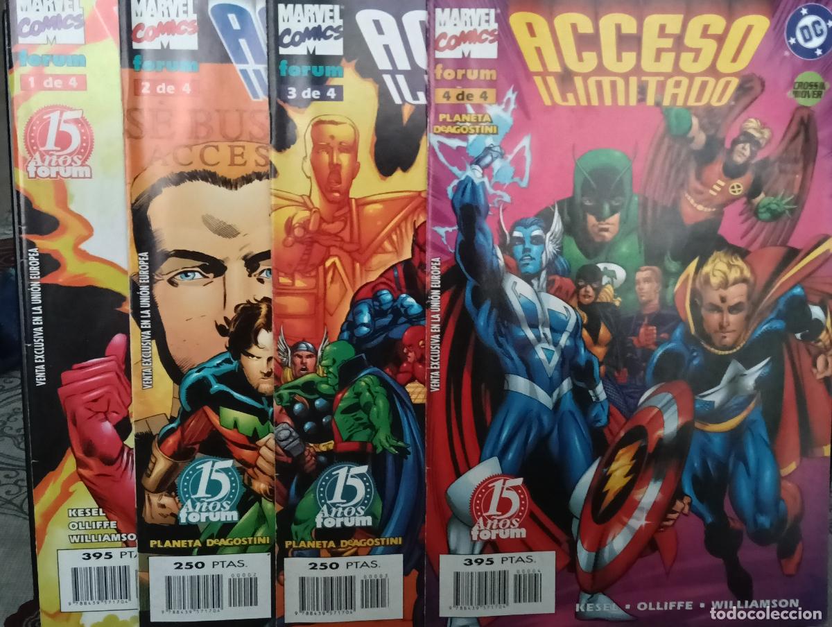 C&oacute;mics: ACCESO ILIMITADO COMPLETA 4 NUMEROS CROSS OVER DC Y MARVEL - FORUM PLANETA - Foto 1