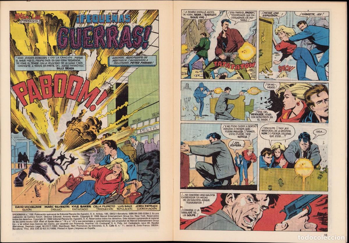 C&oacute;mics: Spiderman Vol. 1 N&ordm; 156 - C&oacute;mics Forum 1988 - Foto 3