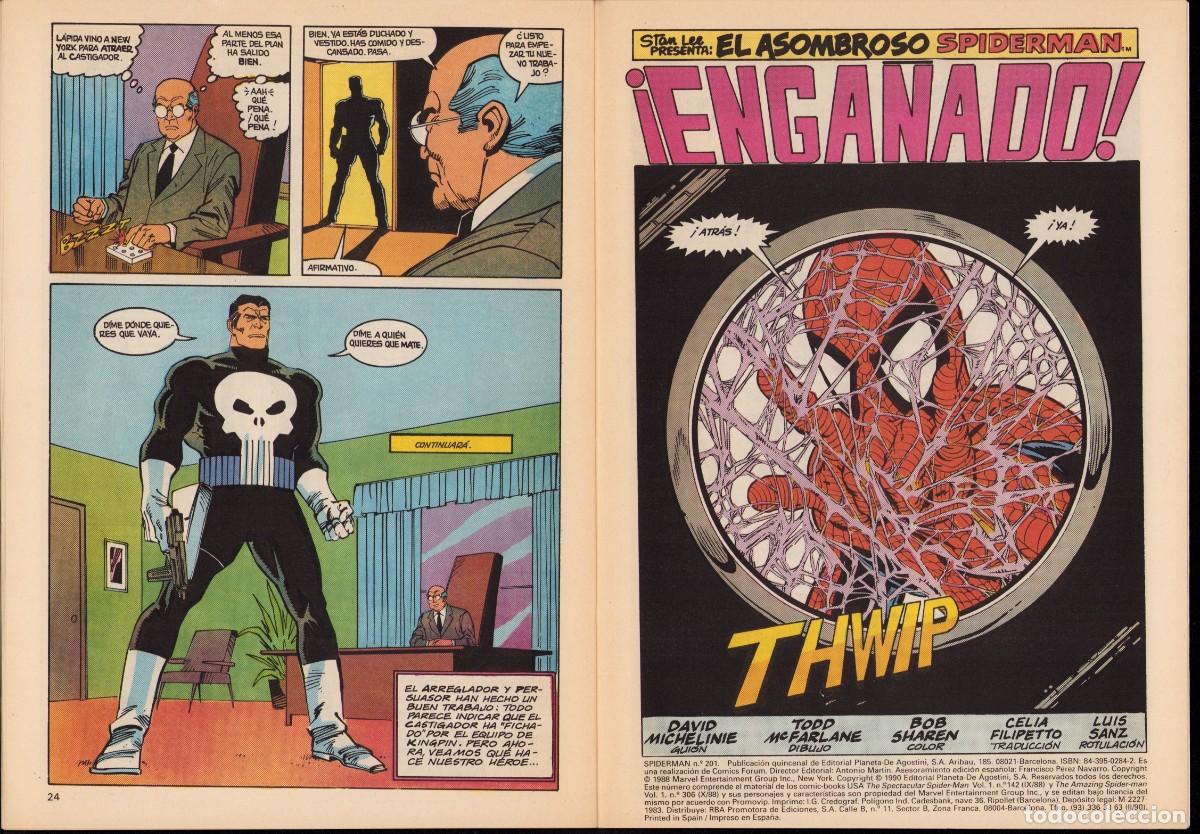 C&oacute;mics: Spiderman Vol. 1 N&ordm; 201 - C&oacute;mics Forum 1990 - Foto 4