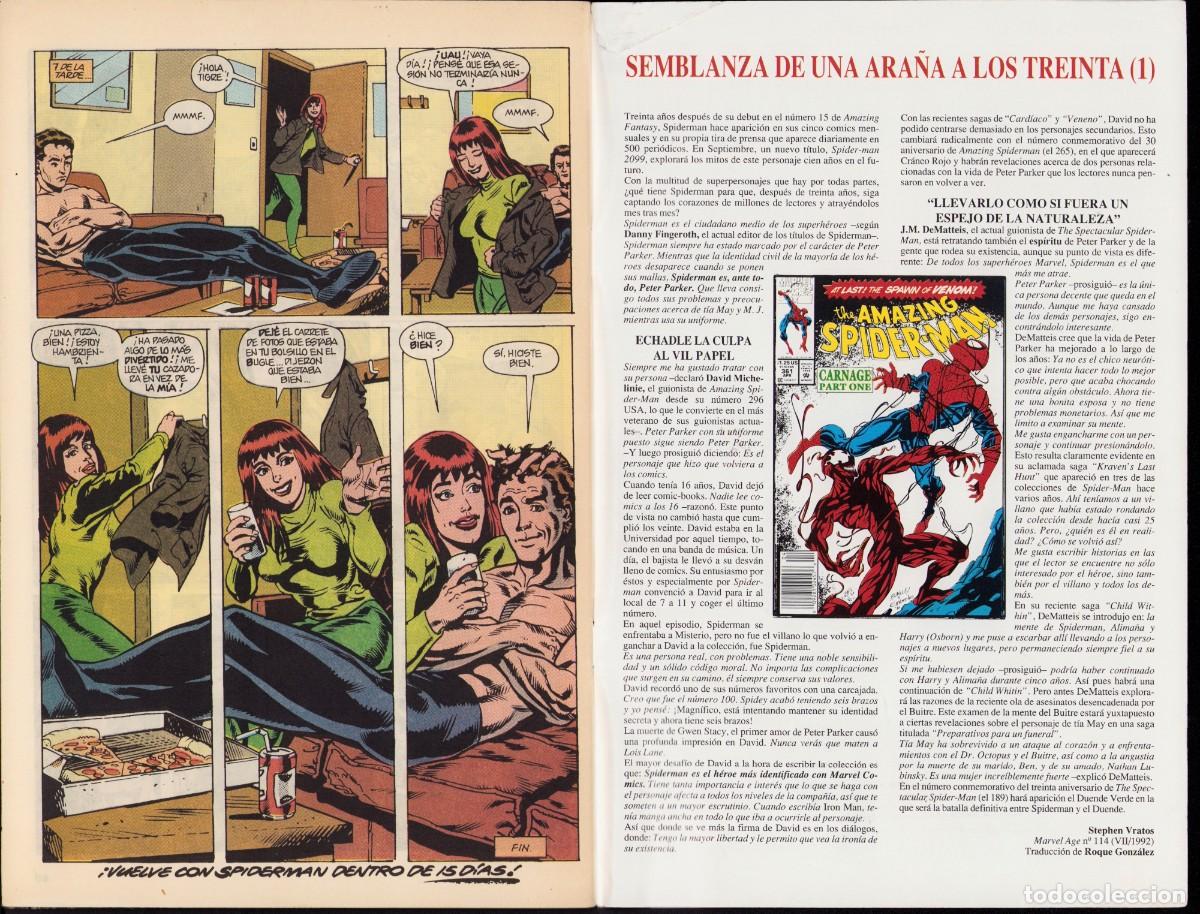 C&oacute;mics: Spiderman Vol. 1 N&ordm; 277 - C&oacute;mics Forum 1993 - Foto 7