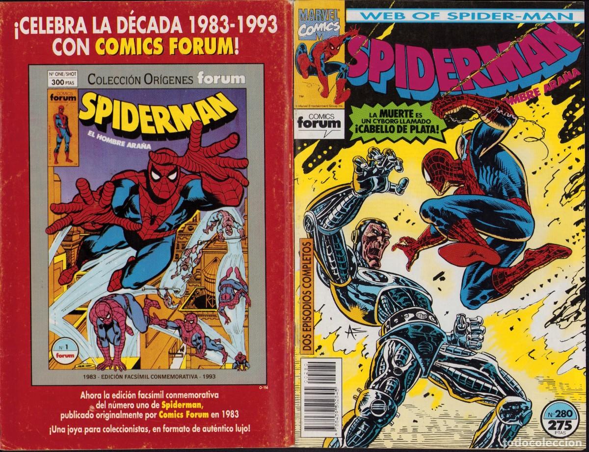 C&oacute;mics: Spiderman Vol. 1 N&ordm; 280 - C&oacute;mics Forum 1993 - Foto 2