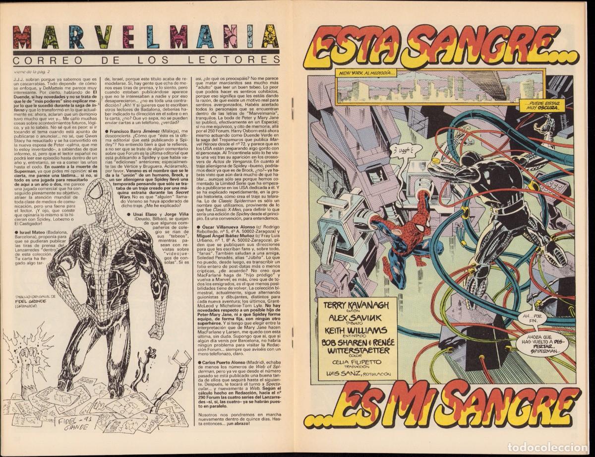 C&oacute;mics: Spiderman Vol. 1 N&ordm; 280 - C&oacute;mics Forum 1993 - Foto 5