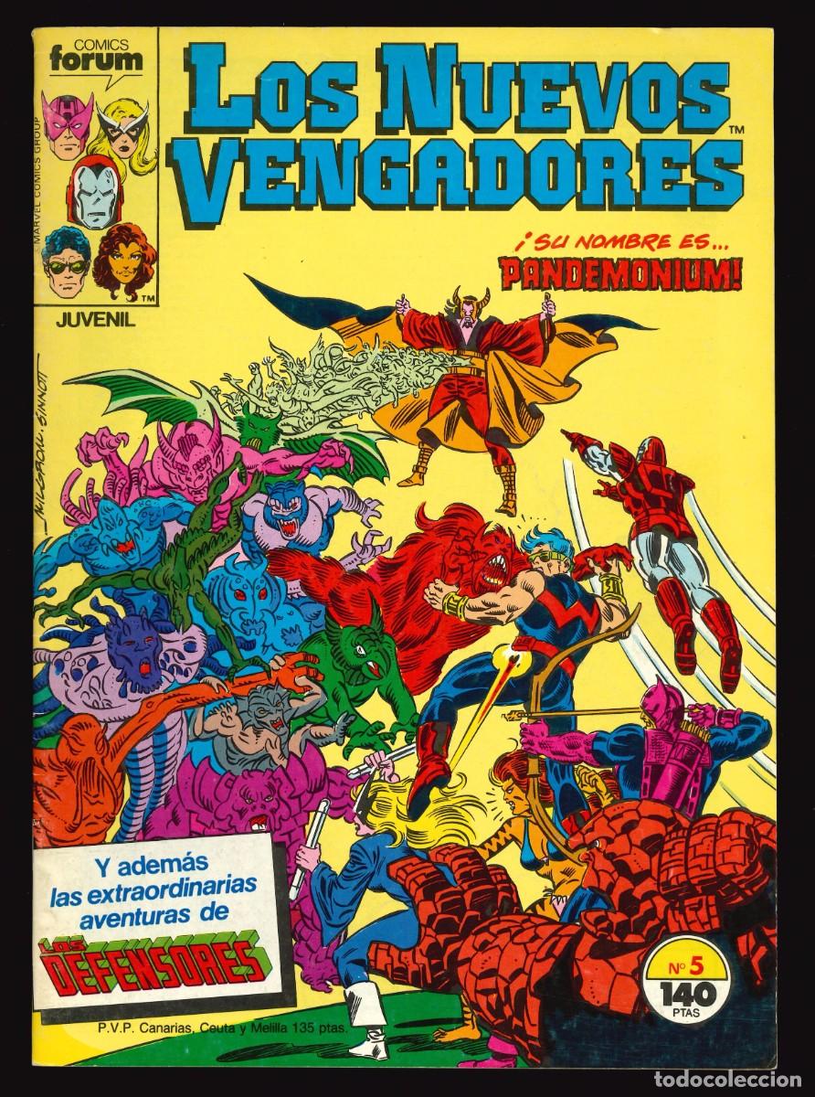 C&oacute;mics: LOS NUEVOS VENGADORES - COMICS FORUM / N&Uacute;MERO 5 - Foto 1