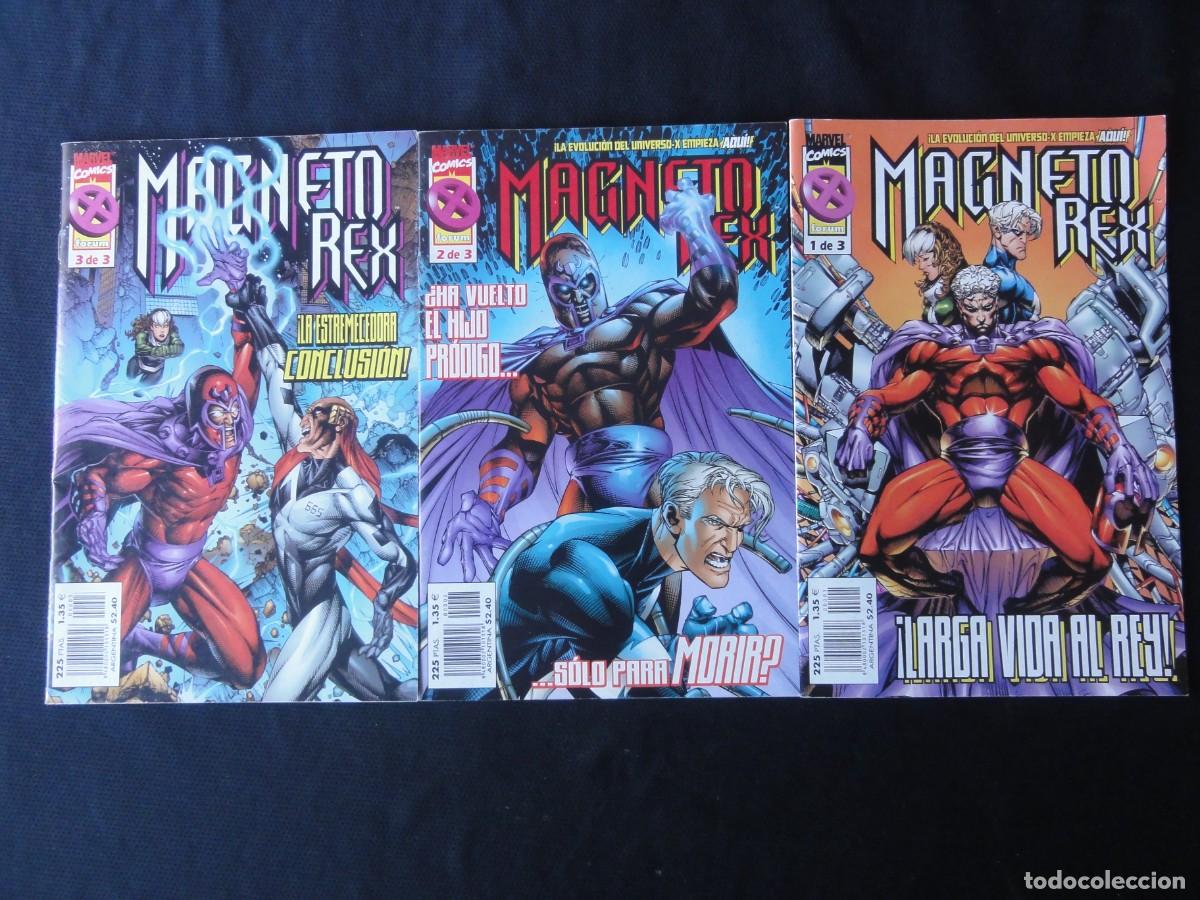 C&oacute;mics: MAGNETO REX COMPLETA. 3 N&ordm;. A&Ntilde;O 2000. MARVEL COMICS FORUM. C-7B - Foto 1