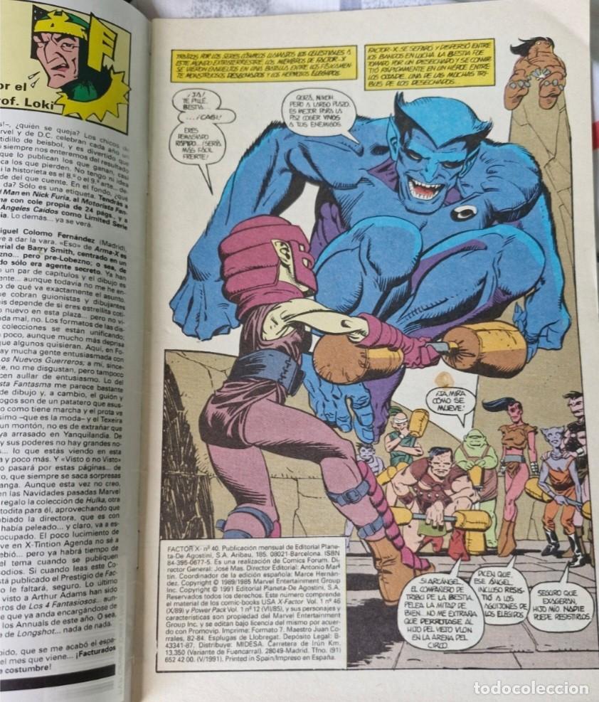 C&oacute;mics: FACTOR X 40 - VOL 1 - MARVEL C&Oacute;MICS - FORUM - GRAPA - Foto 3