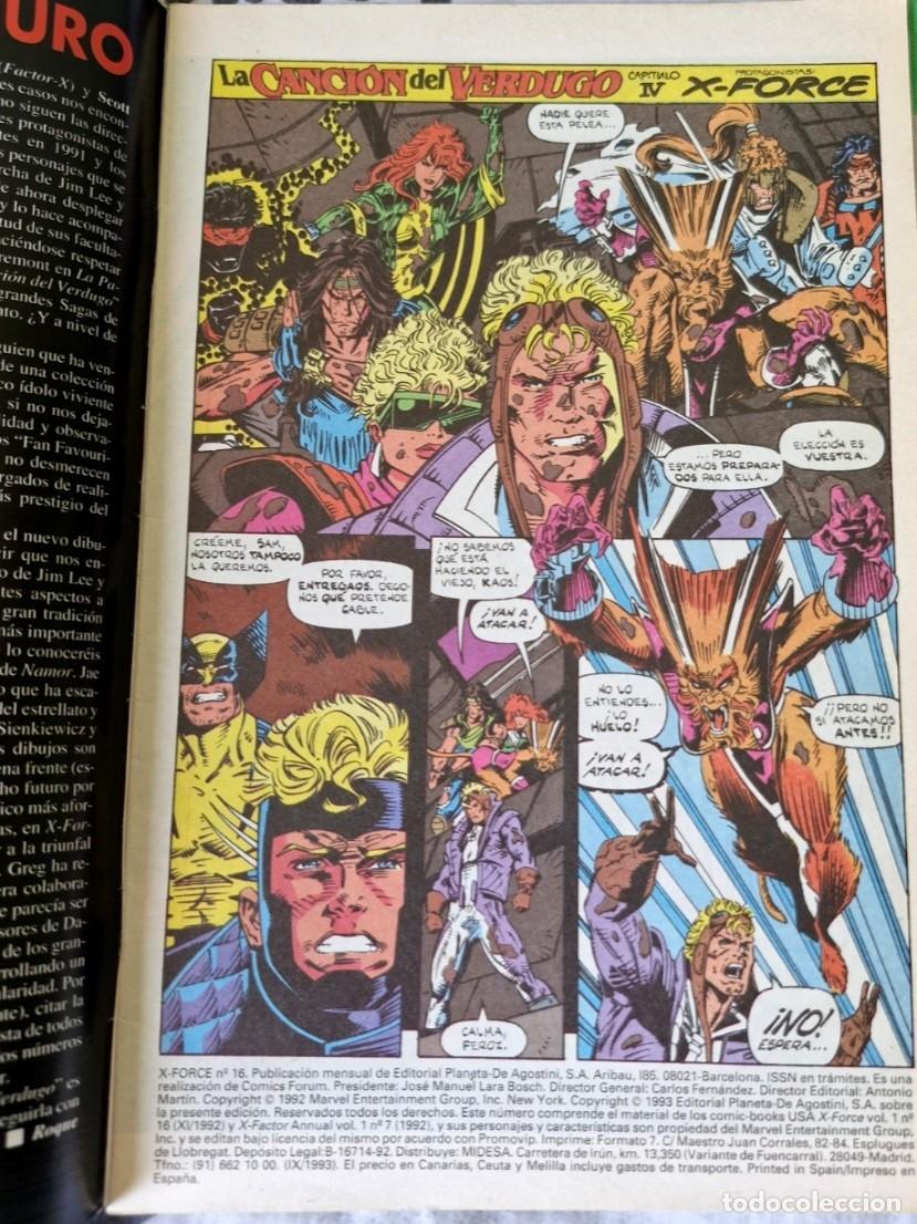 C&oacute;mics: X-FORCE 16 - VOL 1 - MARVEL C&Oacute;MICS - FORUM - GRAPA - Foto 3