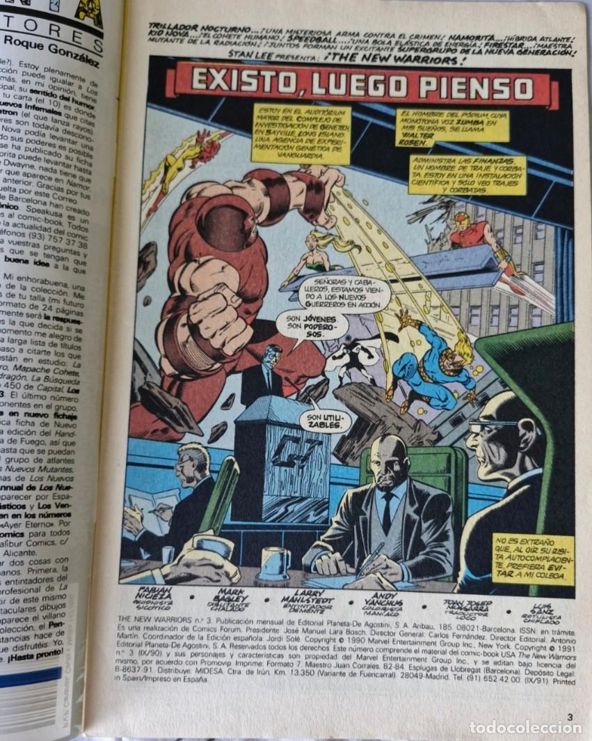 C&oacute;mics: THE NEW WARRIORS - N&Uacute;MERO 3 - VOL 1 - MARVEL C&Oacute;MICS - FORUM - Foto 3